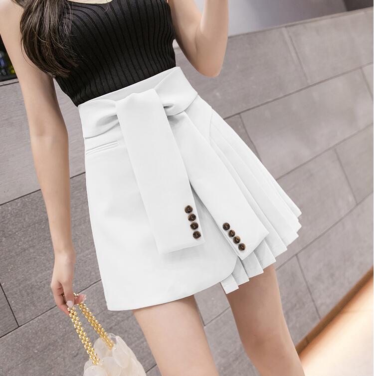 ASYMMETRIC MINI SKIRT