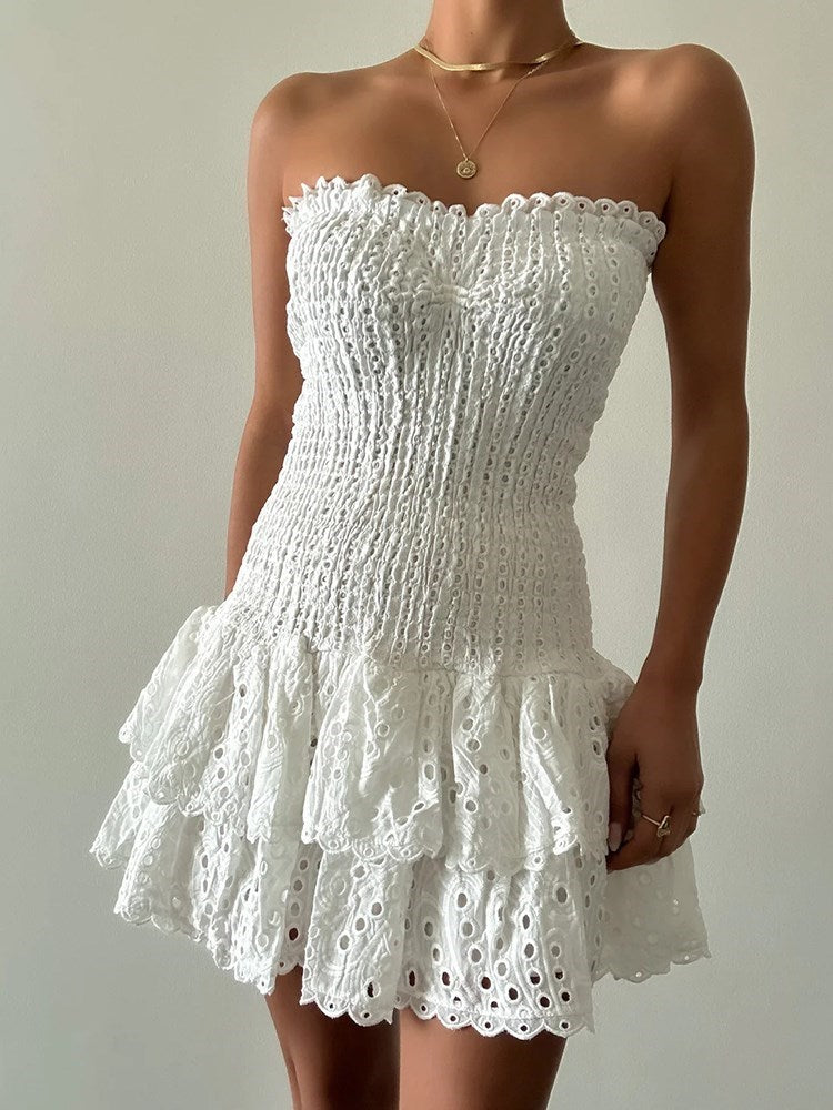 ENCHANTED EMBROIDERY DRESS